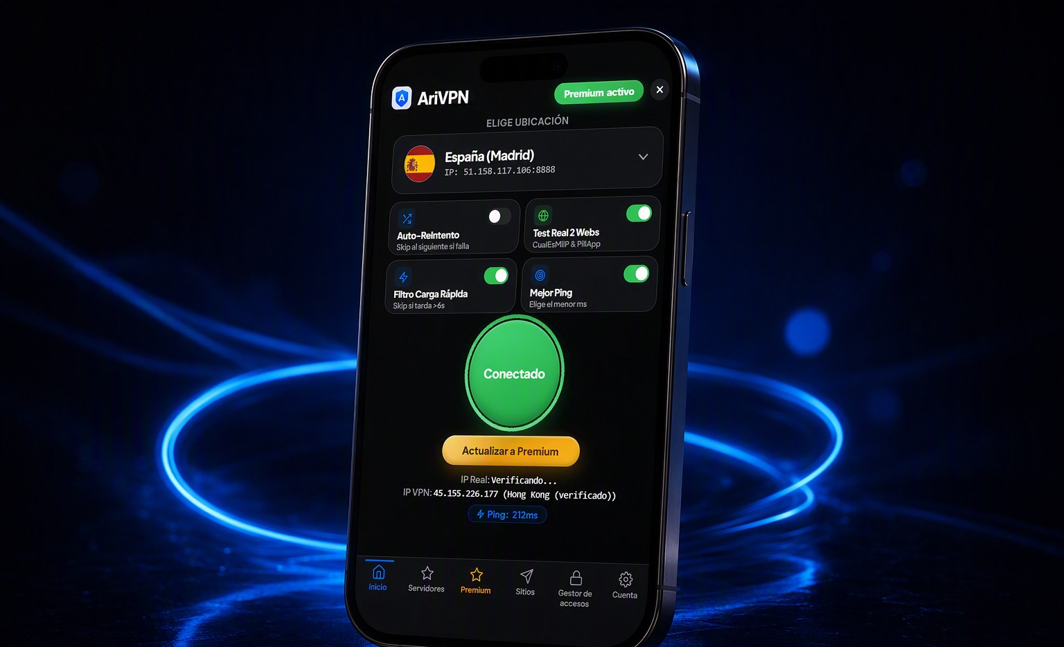AriVPN Cifrado y Privacidad
