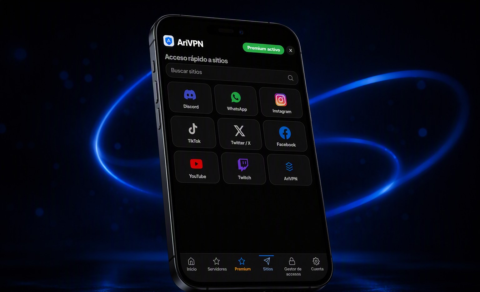 AriVPN Streaming 4K sin límites
